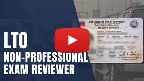 FREE LTO Exam Reviewer • LTO Exam • 2023 .